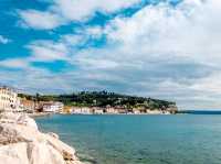 Plaža Piran...피란 해안가의 한적함..