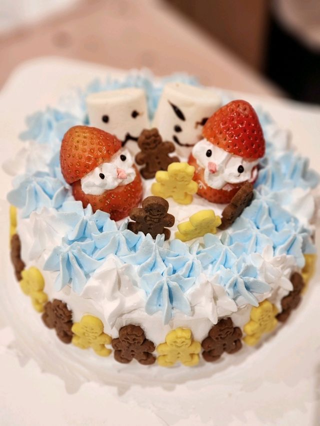 DIY聖誕蛋糕🎂預演聖誕慶祝🎍🎊🎉🎈