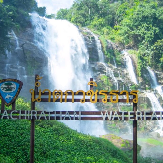 น้ำตกวชิรธาร" อุทยานแห่งชาติดอยอินทนนท์   เชียงใหม