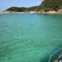 ☾︎長崎☽︎ エメラルドグリーンの海の色✨️