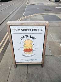 Bold Street Coffee จิบกาแฟร้านแรก ของทริป UK