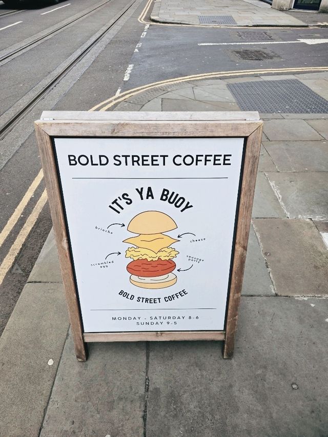 Bold Street Coffee จิบกาแฟร้านแรก ของทริป UK