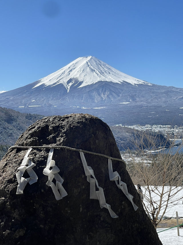 河口湖｜冬季絕美 來去河口湖看富士山