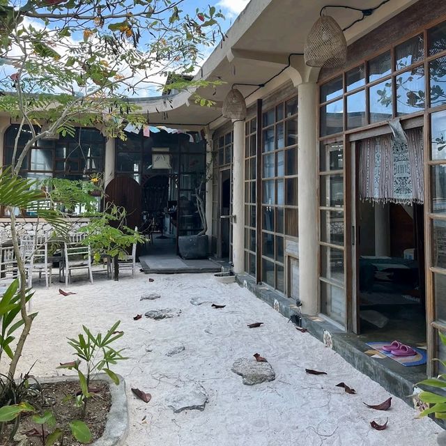Beautiful cafe with views