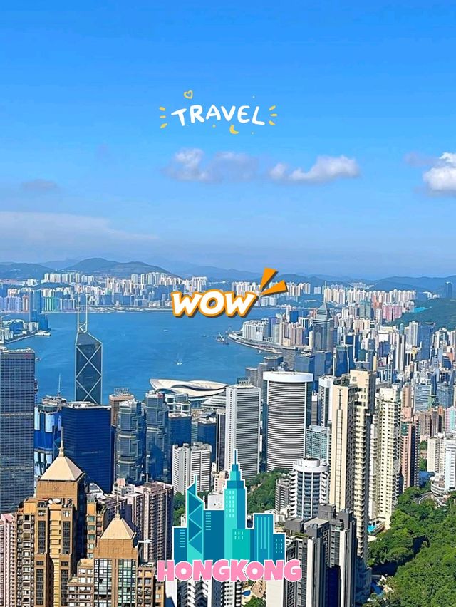 🌄 Explore Victoria Peak: Hong Kong's Iconic Skyline Spot! 🇭🇰