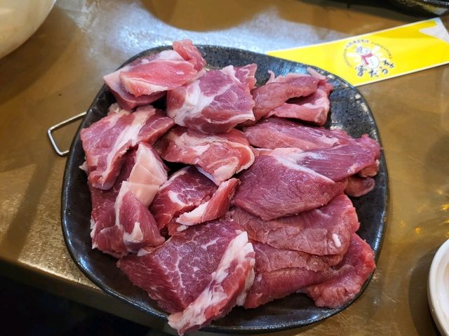 삿포로 스스키노 현지인 양고기맛집