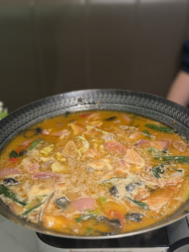 抵食雞煲二食套餐@姚姚酸菜魚