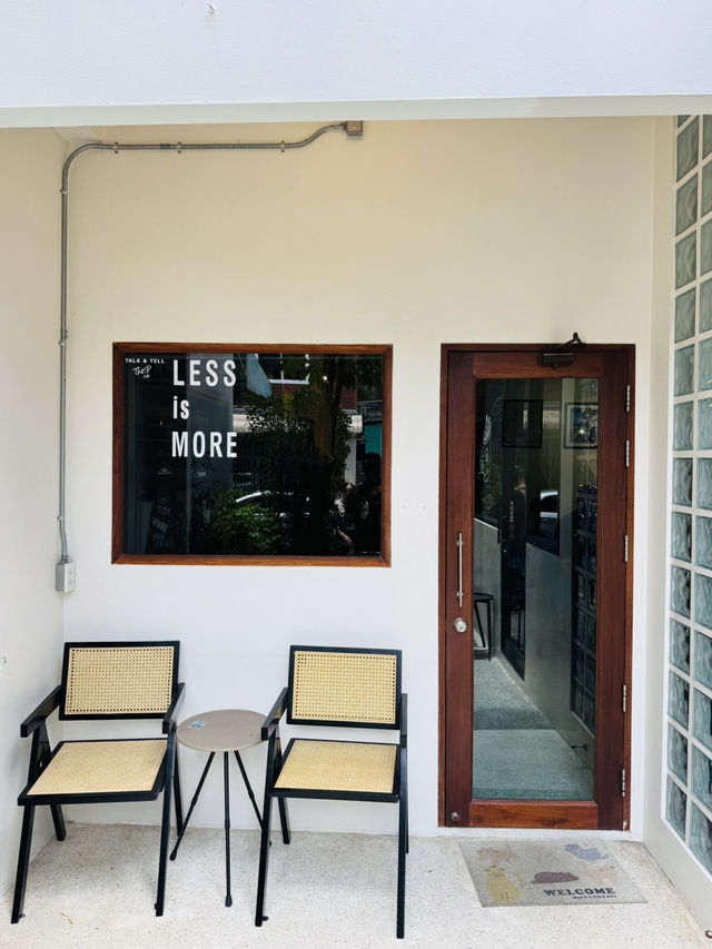 The.P พัทลุง ร้านกาแฟเล็ก ๆ สำหรับคนรักกาแฟ