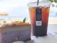 Cafe ริมทะเล และ Cafe มินิมอลที่เค้กอร่อยในแกลง