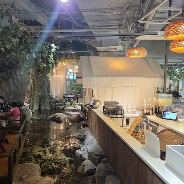 동탄 도심 속 캠핑장 컨셉 데이트 장소 라크롱 '메리그라운드'