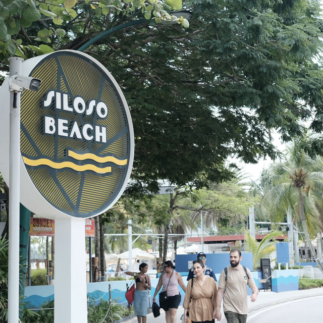 ☀️Siloso Beach, Sentosa – Full-on Summer Vacation Vibes!
