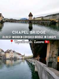 🇨🇭 Chapel Bridge 📍 Lucerne