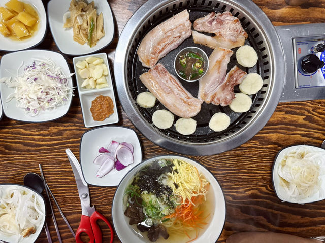 고소한 오겹살은 여기에요 👍