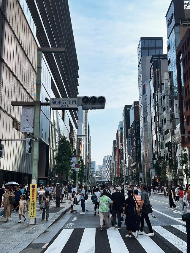 東京·銀座｜步行者天國：週末限定的購物與散步天堂