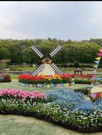 新潟県長岡市に広がる「国営越後丘陵公園」は、四季折々の花々と豊かな自然に包まれた癒しの空間。 