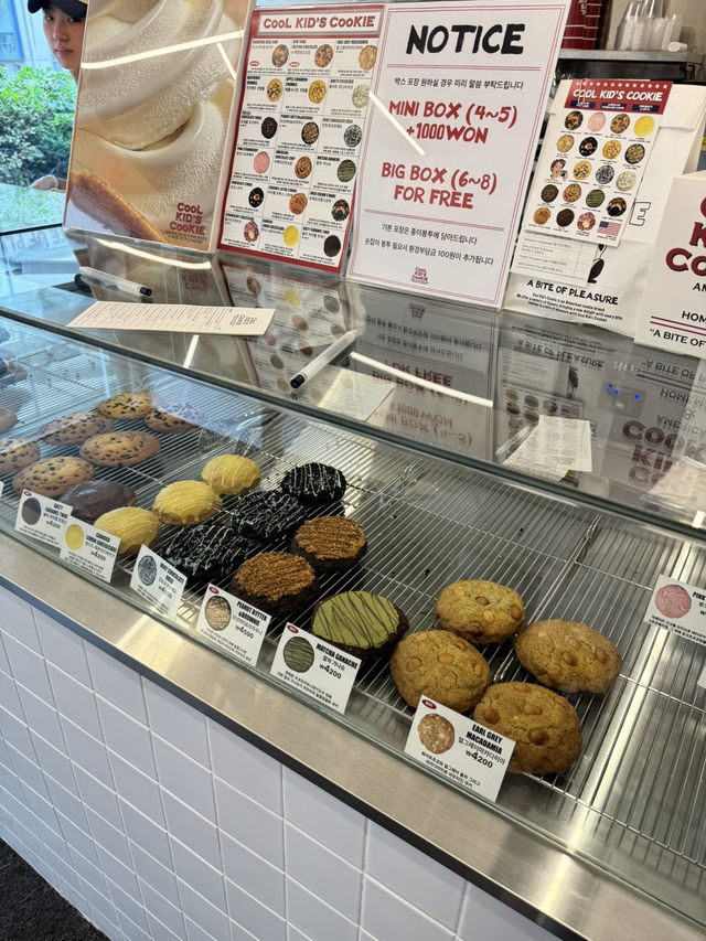 韓国/ソウル【龍山】クッキーでカフェタイム🍪