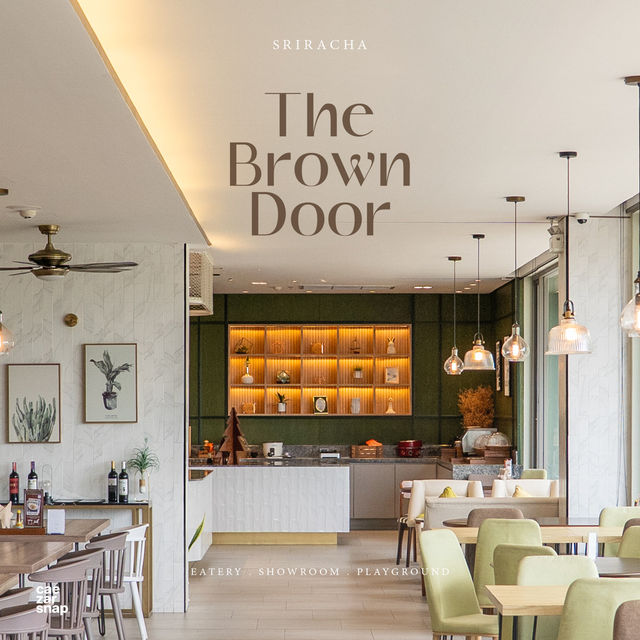 The Brown Door ร้านอาหารลับ ย่านศรีราชา