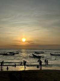 Enchanting sunset in Bali