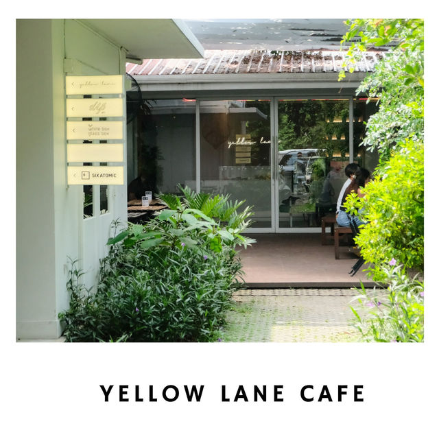 ☕ คาเฟ่สีขาวกลางสวนในอารีย์: Yellow Lane Cafe