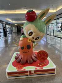 泡泡瑪特拉布布登陸香港尖沙咀商場🤩愛了