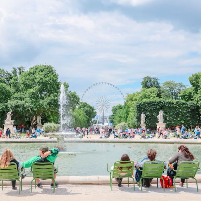 【パリ最古の公園】チュイルリー公園⛲️🇫🇷