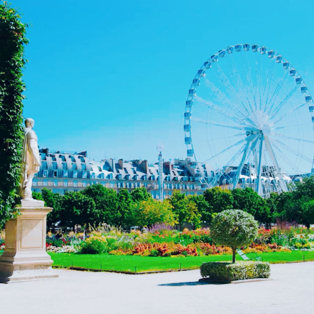 【パリ最古の公園】チュイルリー公園⛲️🇫🇷