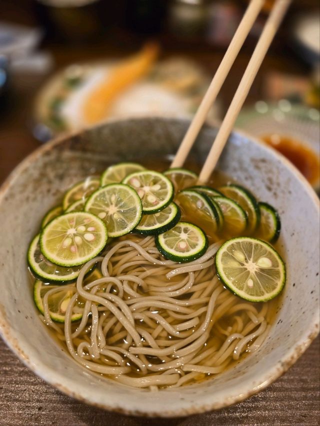 해외여행 후쿠오카 소바 맛집인 Soba OZAKI