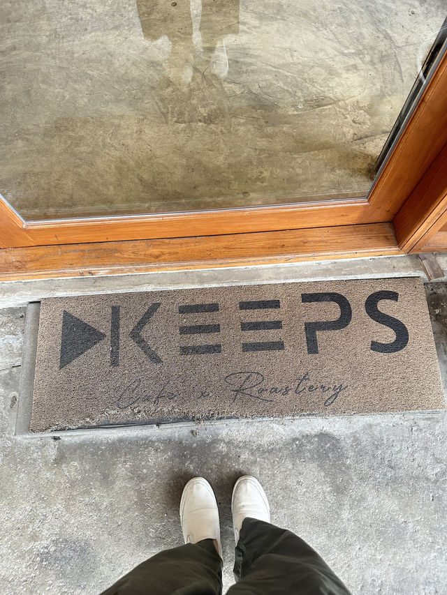 •Keep.cafe Roastery• ร้านกาแฟที่มีโรงคั่วด้วย