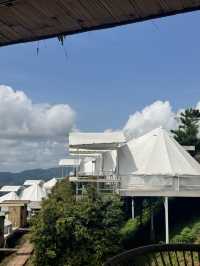 係清邁其中一件想做嘅事，住係山中嘅帳篷🏕️