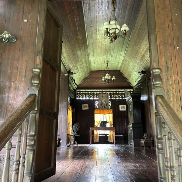 An authentic malay traditional house - it’s almost 100 years old!