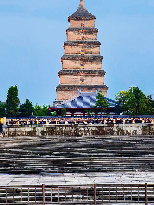 🕊️ Giant Wild Goose Pagoda — Xi’an’s Tang Dynasty Icon