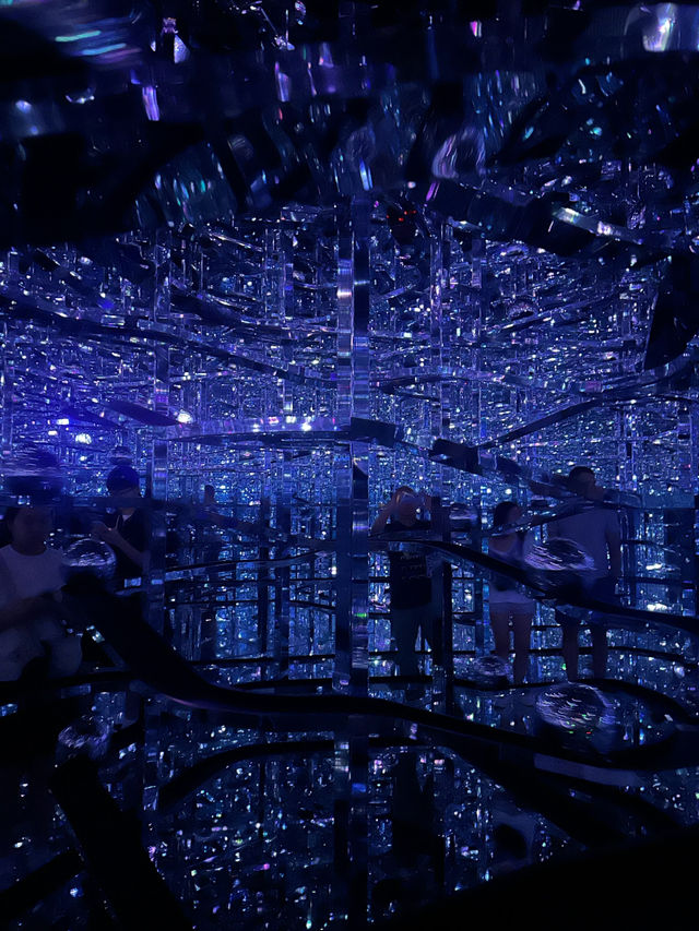 도쿄 아자부다이 힐즈 ✨ teamLab Borderless + Limelight 🍽️