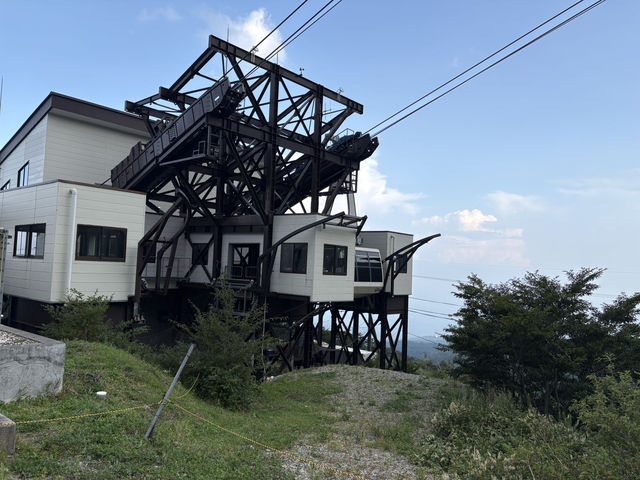那須高原ロープウェイで山登り気分