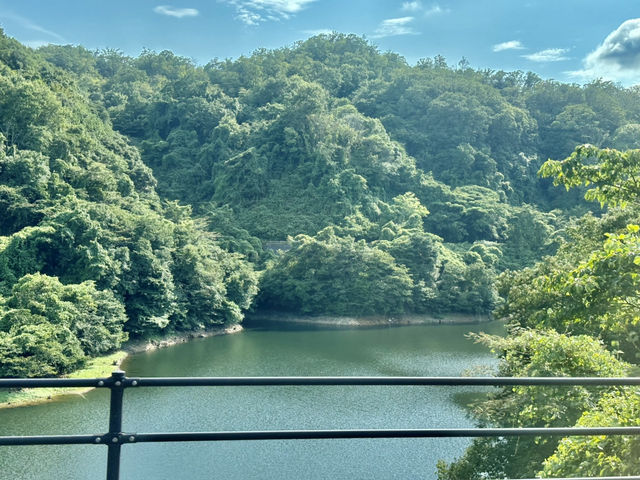 朝鍋水庫 南部町靜謐的工程與自然秘境