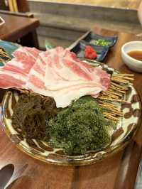 沖繩料理體驗‼️享受民謠🤩阿古豬必點
