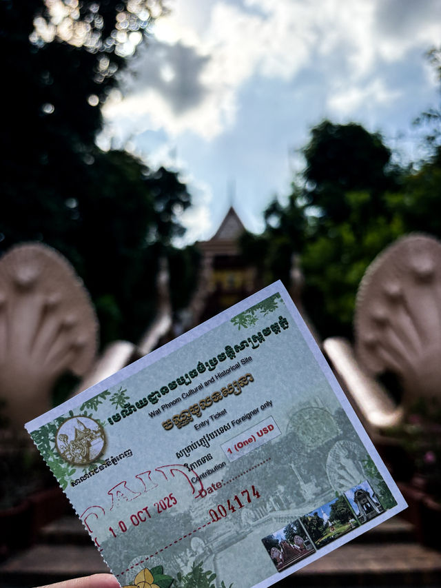 🇰🇭柬埔寨塔山寺Wat Phnom វត្តភ្នំ