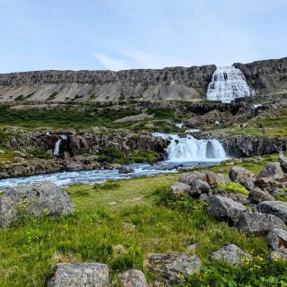 Majestic Cascades at Dynjandi Waterfall