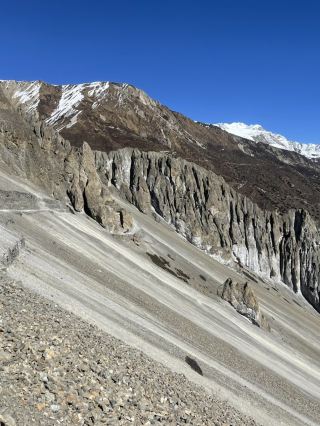 安納普爾納環線中可造訪的蒂利喬湖

通往蒂利喬b.c的路途危險