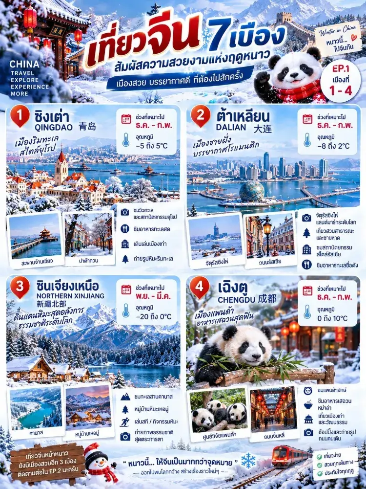 中国の冬を満喫!おすすめ旅行先7選