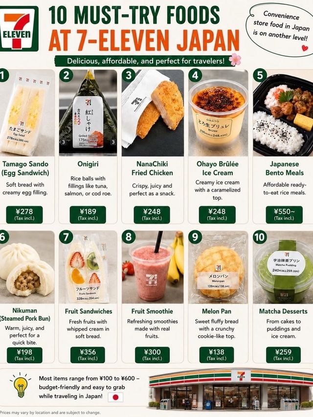 TOP 3 KONBINI IN JAPAN 🇯🇵🍙30 MUST TRY CONVENIENCE STORE FOODS