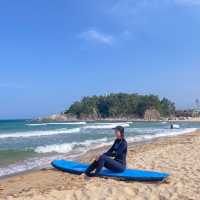 강원도 고성 송지호해수욕장에서 즐기은 서핑🏄🏻‍♀️