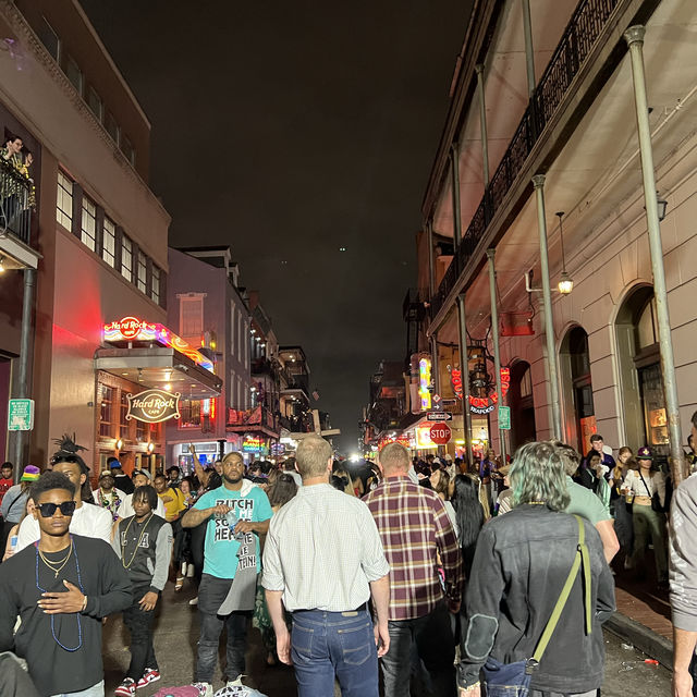It gets busy in New Orleans!