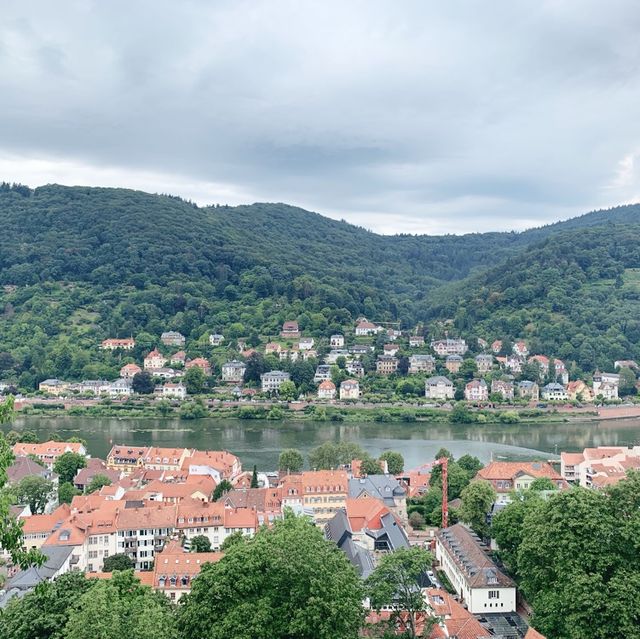 Medieval castle in the heart of Heidelberg 🏰
