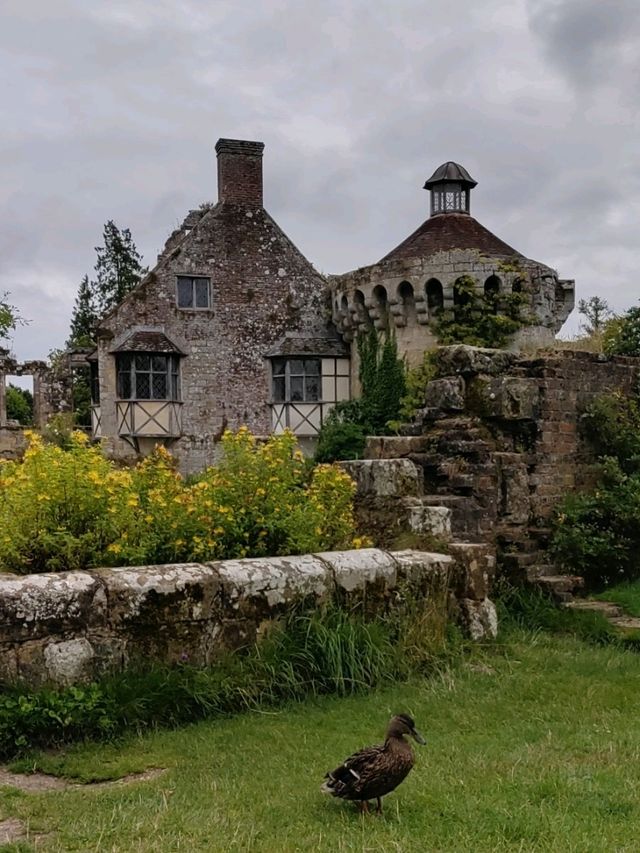 Autumn Enchantment: Scotney Castle's Fall Splendor!