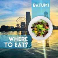 Places I Ate While in Batumi and can personally recommend: