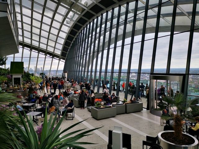 Above the Clouds: A Day at London's Sky Garden