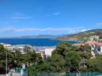 Walking to Castelsardo while avoiding the main road.
