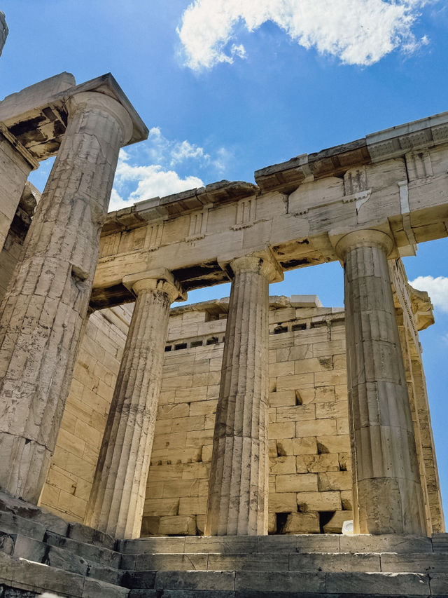 History in the Heat and Views Worth Climbing For 🇬🇷☀️🏛️