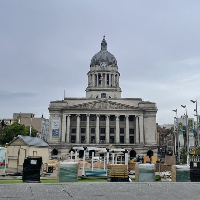 Nottingham🇬🇧Castle, City, Windmill & Riverside Explored 🏰🚶‍♀️🌬️🚴