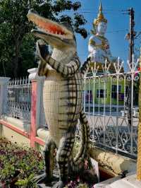 🐊 Wat Paichorake – The Crocodile Temple of Wonder